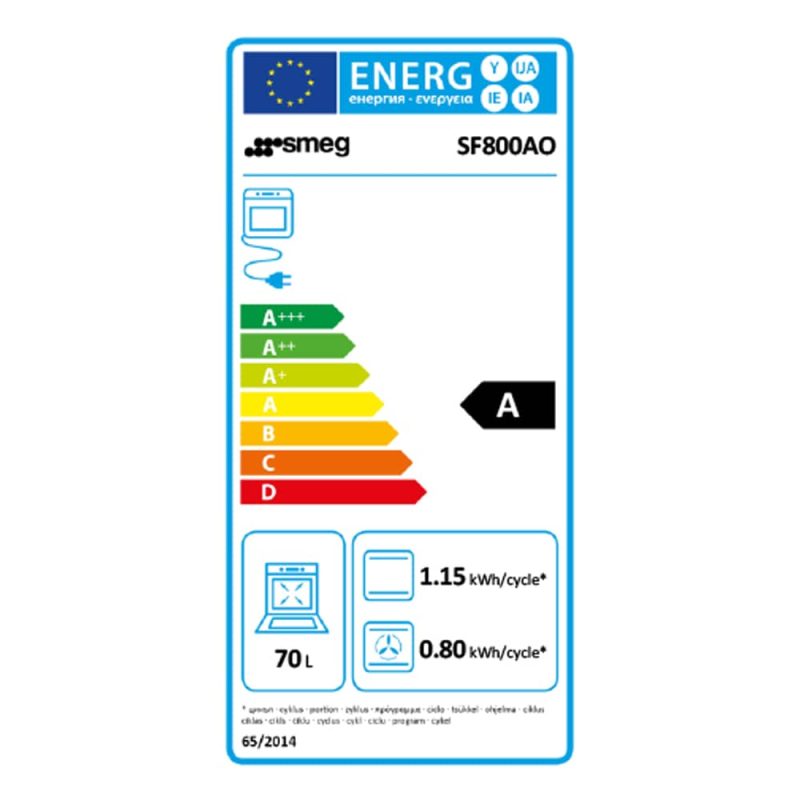 Smeg SF800AO Ugradbena pećnica